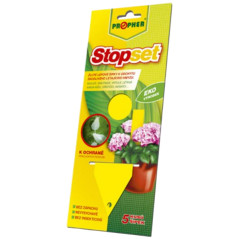 Propher Stopset žluté šipky 14 × 5 cm k odchytu létajícího hmyzu, 5 ks