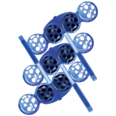 Bref Blue Aktive Chlorine, WC kuličky, 3 × 50 g