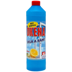 Hlubna Okena skla a rámy, bez barviv, vůňa citronu, 500 ml