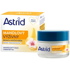 Astrid Almond Care mandľový výživný denný a nočný krém, 50 ml