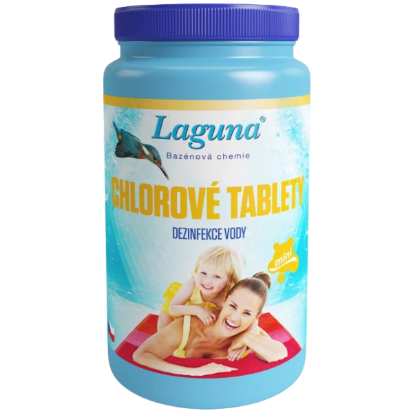 Laguna chlorové tablety mini dezinfekce bazénové vody, 1 kg Laguna chlorové tablety mini dezinfekce bazénové vody, 1 kg