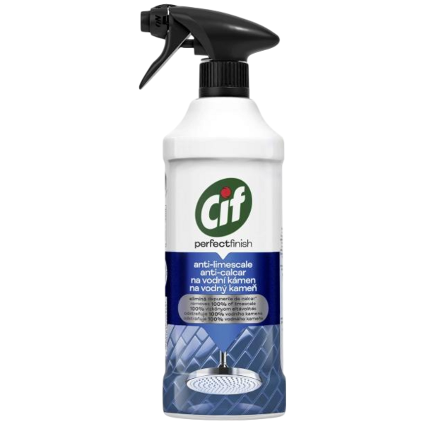 Cif Perfect Finish na vodní kámen čisticí sprej, 435 ml Cif Perfect Finish na vodní kámen čisticí sprej, 435 ml
