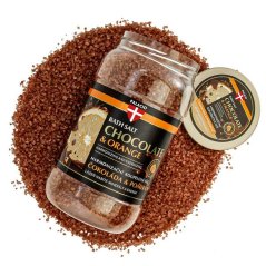 PALACIO Čokoláda & pomaranč kúpeľová soľ, 1200 g