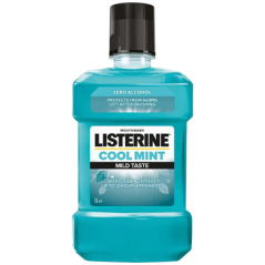 Listerine Cool Mint Mild Taste ústní voda, 1 l