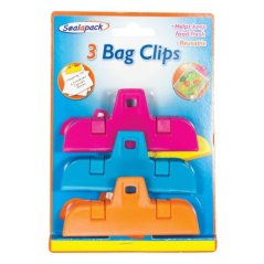 Sealapack Klipsy na uzatváranie sáčkov 3ks