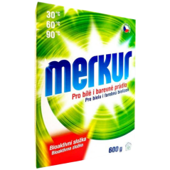 Merkur pro bílé i barevné prádlo, univerzální prací prášek, 600 g