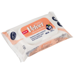 VELVET vlhčené utierky/toaletný papier ultra sensitive 48 ks