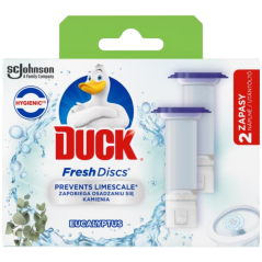 Duck WC blok Fresh Discs Eucalyptus, 2× 36 ml