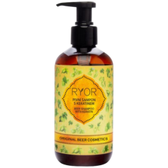 Ryor pivní šampon s keratinem, 250 ml