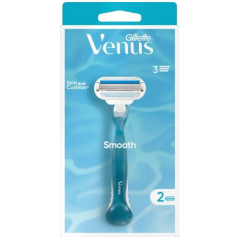 Gillette Venus Smooth dámský holicí strojek + 2 náhradní hlavice
