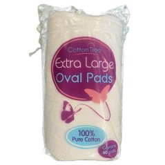 Cotton Tree odličovacie oválne vankúšiky 40ks