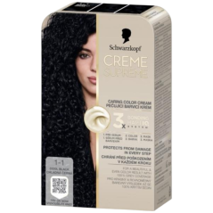 Schwarzkopf Creme Supreme 1-1 chladná čierna 60 ml