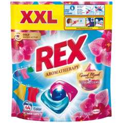 REX prací kapsle Aromatherapy Orchid Color 44 praní, 528g