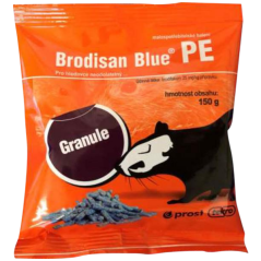 Brodisan Blue PE granule k hubení hlodavců sáček, 150 g