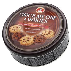 Patisserie Matheo čokoládové cookies v plechovej dóze 454g