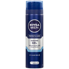 Nivea Men Original Protect & Care gel na holení, 200 ml