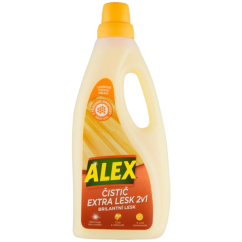 Alex Čistič extra lesk 2v1 na laminát s vůní pomeranče, 750 ml