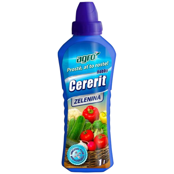 Agro Cererit Hobby Zelenina hnojivo na zeleninu kapalné 1L Agro Cererit Hobby Zelenina hnojivo na zeleninu kapalné 1L