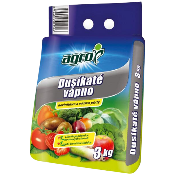 Agro dusíkaté vápno, 3 kg Agro dusíkaté vápno, 3 kg