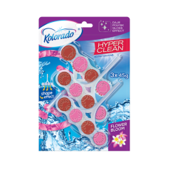 Kolorado WC block hyper clean FLOWER BLOOM 3x45 g