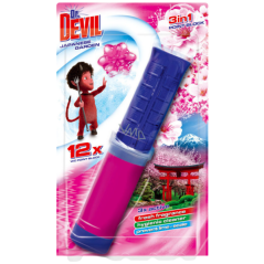Dr. Devil 3v1 Point Block WC blok v tube Japanese Garden, 75 ml