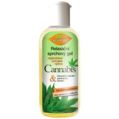 Cestovní relaxační sprchový gel CANNABIS 80 ml