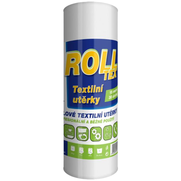 BALsoft Rolltex, textilní utěrky, 15 metrů, 38 útržků