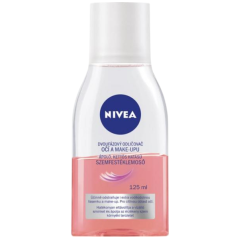 Nivea Rose Touch dvoufázový odličovač očí a make-upu, 100 ml