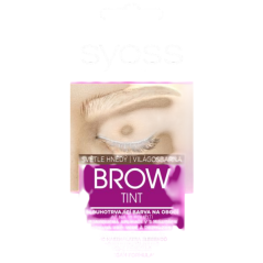 Syoss Brow Tint farba na obočie Svetlohnedá, 17 ml