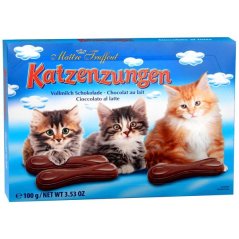Kočičie jazyčky mliečna čokoláda 100g