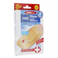 Wundmed Euronáplasti vodoodolné 50x100mm 6ks