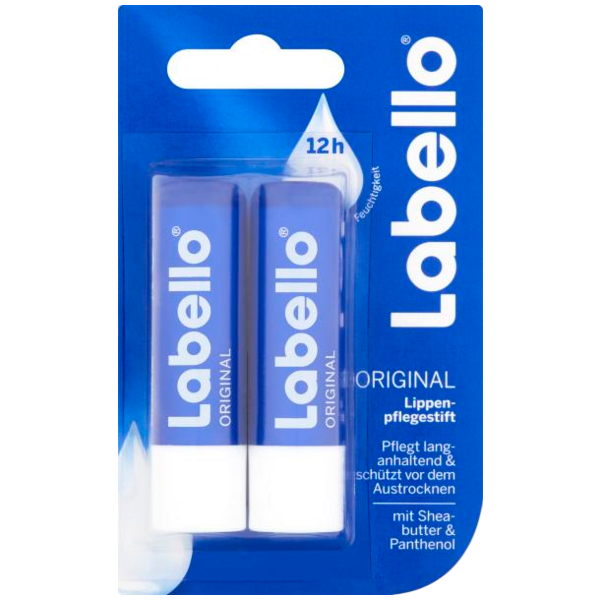 Labello Original balzám na rty, 2 × 4,8 g Labello Original balzám na rty, 2 × 4,8 g