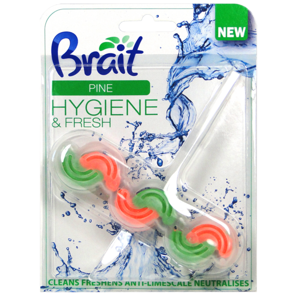 Brait kostka do WC - vůně lesa 45 g