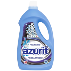 Azurit prací gel na černé a tmavé prádlo 62 praní, 2048 ml