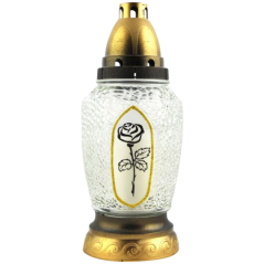 Bony L-320 hřbitovní svíčka skleněná lampa