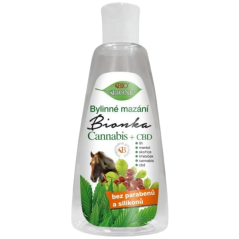 BIONKA CANNABIS + CBD bylinné mazání 200 ml