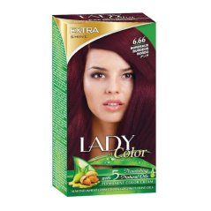 Barva na vlasy LADY in Color, 6.66 Bordeaux