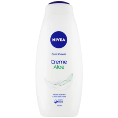 Nivea Creme Aloe pečujúci sprchový gél, 750 ml