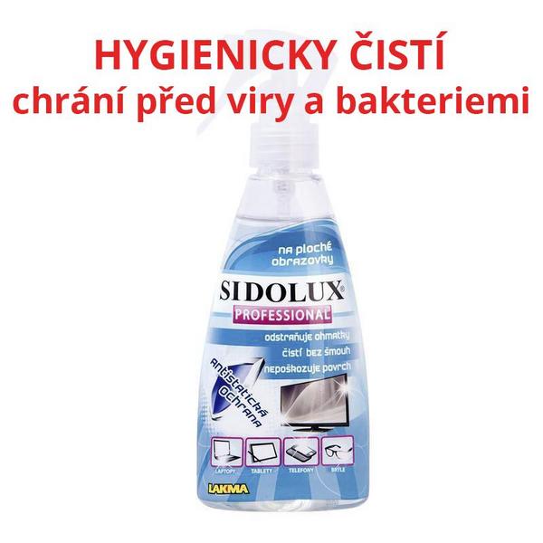 Sidolux Professional hygienický čistič LCD obrazovek 200ml Sidolux Professional hygienický čistič LCD obrazovek 200ml