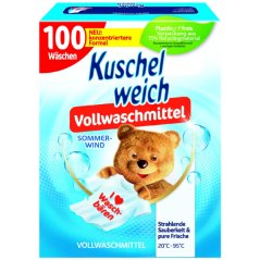 Kuschelweich prací prášok 5kg - 100 PD Sommerwind Universal - modrý
