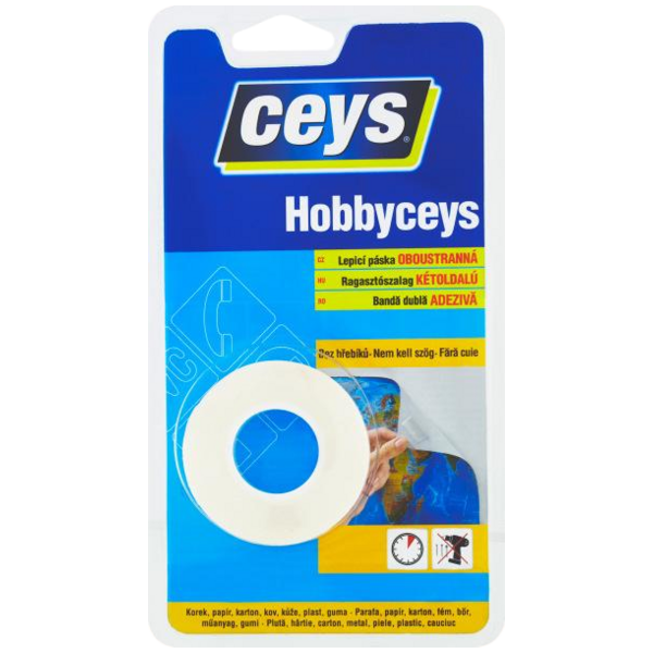 Ceys Hobbyceys oboustranná lepící páska 15 mm x 2 m