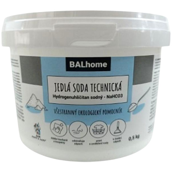 Balhome Jedlá soda technická 500 g Balhome Jedlá soda technická 500 g