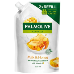 Palmolive Naturals Milk & Honey tekuté mýdlo náhradní náplň 500 ml