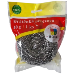 Tidy Home kovová drátěnka nerezová, 40 g, 1 ks