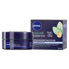 Nivea nočný krém natural balance BIO, 50ml