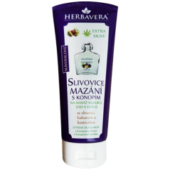 Herbavera Slivovice mazání s konopím, 200 ml