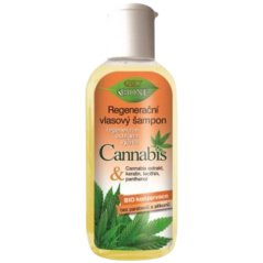 Cestovní regenerační vlasový šampon CANNABIS 80 ml