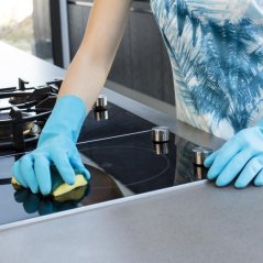 Vileda Comfort & Care gumové rukavice, úklidové, velikost č. 9