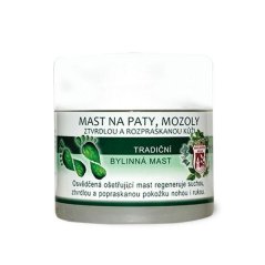 Bylinná masť Na päty a mozoľe 150 ml
