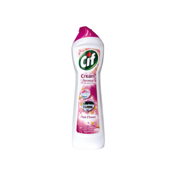 Cif tekutý písek cream pink flower 500 ml Cif tekutý písek cream pink flower 500 ml